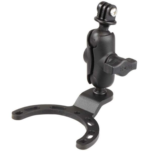 RAM Piccolo supporto per serbatoio di gas con adattatore universale per action cam Ram Mounts RAM-B-410-A-GOP1U - immagine 2