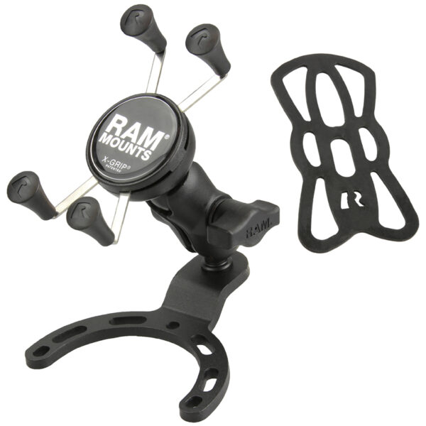 RAM® X-Grip® Phone Mount with Small Gas Tank Base Ram Mounts RAM-B-410-A-UN7B - immagine 2