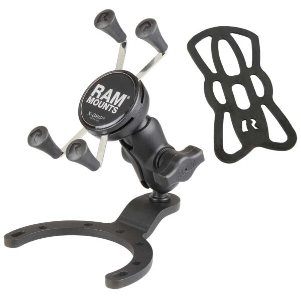 RAM® X-Grip® Phone Mount with Large Gas Tank Base Ram Mounts RAM-B-411-A-UN7B - immagine 2