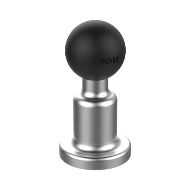 RAM Adattatore a Sfera Pin-Lock in Alluminio con Filettatura Femmina 1/4"-20 - tipo B Ram Mounts RAM-B-463U