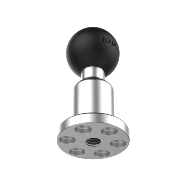 RAM Adattatore a Sfera Pin-Lock in Alluminio con Filettatura Femmina 1/4"-20 - tipo B Ram Mounts RAM-B-463U - immagine 2