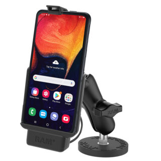 RAM EZ-Roll'r Supporto Magnetico Alimentato per Samsung XCover Pro Ram Mounts RAM-B-MAG66-SAM9PU