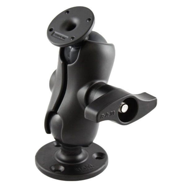Supporto Ram Mounts RAM-D-101-C-254U con doppia sfera piana di diverso diametro