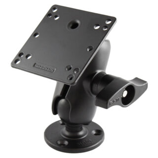 RAM Doppio Montaggio a Sfera con Piastra VESA 100x100mm - tipo D Corto Ram Mounts RAM-D-101-C-ID1U