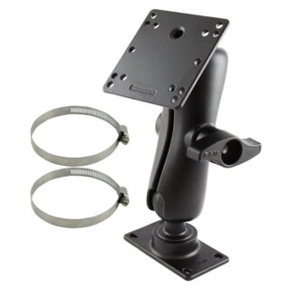 Doppio supporto a sfera RAM con piastra VESA 100x100mm e piastra VESA 50x100mm Ram Mounts RAM-D-101-ID2U