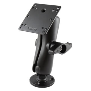 RAM Doppio Supporto a Sfera con Piastra VESA 100x100mm e Manopola Grande - Medio Ram Mounts RAM-D-101-NEC2U