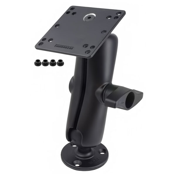 RAM Doppio Montaggio a Sfera con Piastra VESA Rinforzata in Acciaio 100x100mm Ram Mounts RAM-D-101U-246-IN1