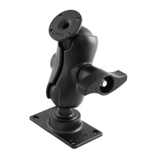 RAM Doppio Montaggio a Sfera con Piastra VESA 50x100mm - Corto Ram Mounts RAM-D-101U-C-243