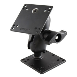 RAM Doppio Montaggio a Sfera con Due Piastre VESA Rinforzate in Acciaio 100x100mm Ram Mounts RAM-D-101U-C-RAY1