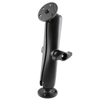 RAM Doppio Montaggio a Sfera con Due Grandi Piastre Tonde - tipo D Lunga Ram Mounts RAM-D-101U-E