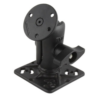 RAM Drill-Down Mount con piastra tonda grande rinforzata in acciaio Ram Mounts RAM-D-112-D-IN1