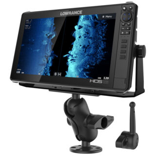 RAM Supporto per elettronica marina con chiave Hi-Torq RAM Ram Mounts RAM-D-115-C-KNOB9H