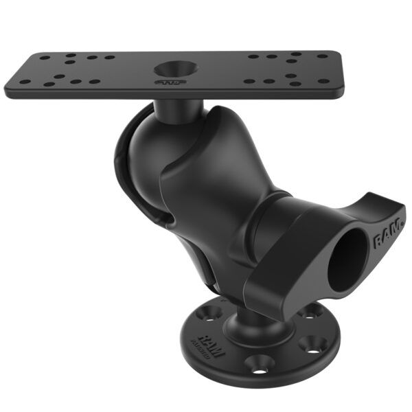 RAM Supporto per elettronica marina con chiave Hi-Torq RAM Ram Mounts RAM-D-115-C-KNOB9H - immagine 3