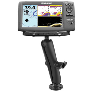 Supporto nautico Ram Mounts RAM-D-115-E con fori compatibili con GPS e ECOScandagli  marini