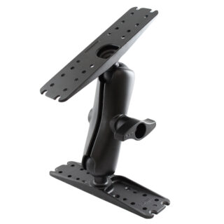 RAM Doppia Sfera con Due Grandi Piastre Elettroniche Marine Ram Mounts RAM-D-133U