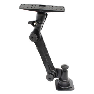 RAM Cricchetto Esteso Montaggio Orizzontale con Piastra Elettronica Grande Ram Mounts RAM-D-162H-MC1