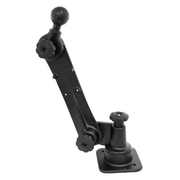 RAM Cricchetto Base Orizzontale con Sfera - Misura D Ram Mounts RAM-D-162H-MC4