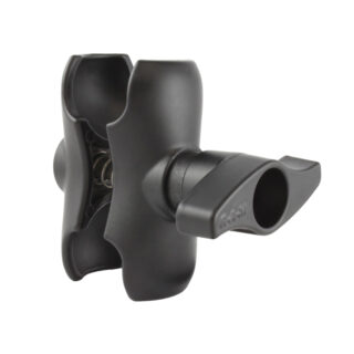 RAM Braccio a presa Doppia con Controdado - Misura D Corto Ram Mounts RAM-D-201U-C-MI1