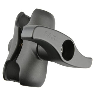 RAM Braccio a presa Doppia con Manopola Grande - tipo D Corto Ram Mounts RAM-D-201U-C-NEC2