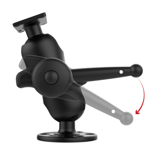 RAM Drill-Down Supporto a sfera per Humminbird Helix 8-15, XPLORE e Apex Ram Mounts RAM-D-202-25-C-202-KNOB9HU - immagine 3