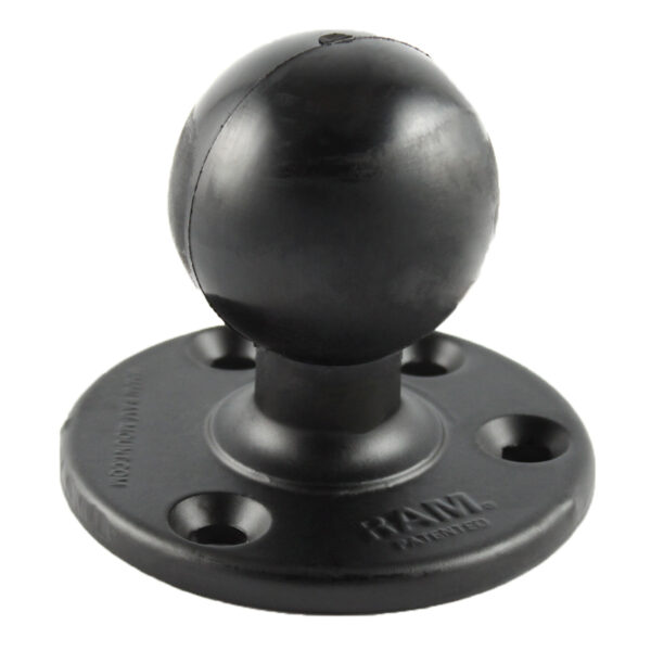 RAM® Large Round Plate with Ball Ram Mounts RAM-D-202