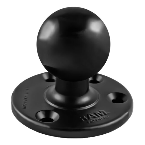 Piastra Tonda Grande RAM con Sfera e Bullone Rinforzato in Acciaio - tipo D Ram Mounts RAM-D-202U-IN1 - immagine 2