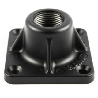 RAM 90 gradi 1" NPT foro filettato con base quadrata piccola Ram Mounts RAM-D-232S-90U