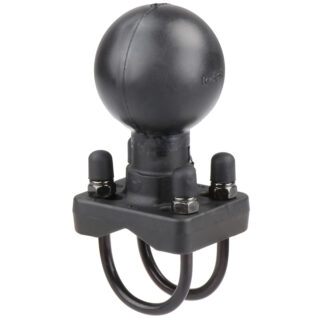 Base a sfera RAM con bullone a U doppio per guide da 1,25" - 1,5" - Supporti RAM di misura D RAM-D-235-1U