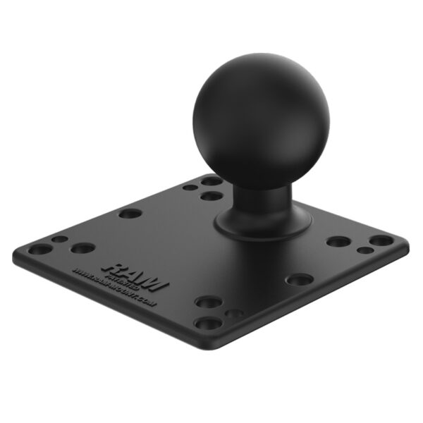 RAM 100x100mm Piastra VESA con Sfera - Misura D Senza Distanziali Ram Mounts RAM-D-246-AD1U - immagine 2