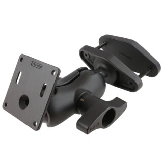 Supporto Ram Mounts RAM-D-2461U-C-247-4 VESA per pilastrini fino a 10,16cm Square Post Clamp