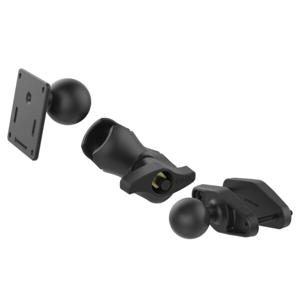 Supporto Ram Mounts RAM-D-2461U-C-247-4 VESA per pilastrini fino a 10,16cm Square Post Clamp - immagine 3