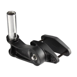 RAM 4 "Morsetto per palo quadrato Base a cricchetto con perno NPT da 1" Ram Mounts RAM-D-247U-4P1