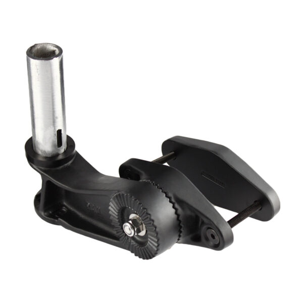RAM 4 "Morsetto per palo quadrato Base a cricchetto con perno NPT da 1" Ram Mounts RAM-D-247U-4P1