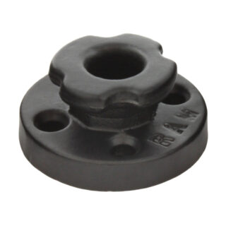 RAM Adattatore Base Rotonda con Grande Bottone Ottagonale in Alluminio Ram Mounts RAM-D-324-OFU