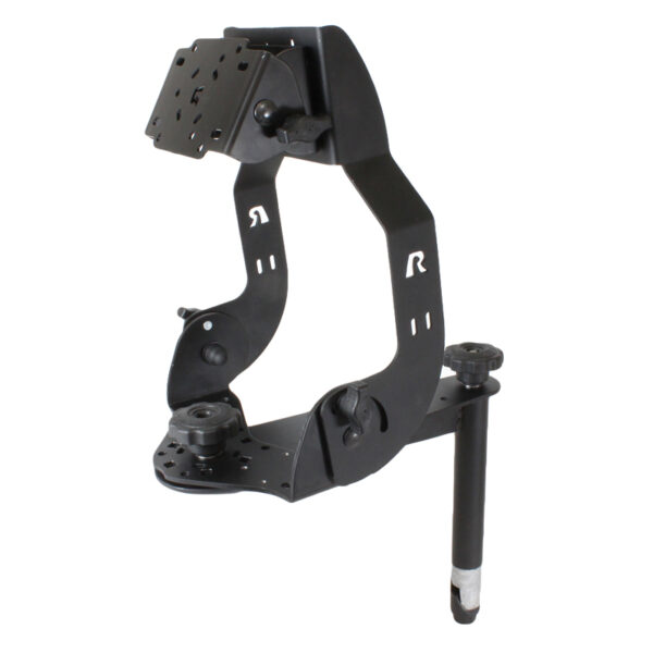RAM MDT Supporto per Display con Flangia Lunga e Polo Superiore da 8" Ram Mounts RAM-DIS-MDT2-8