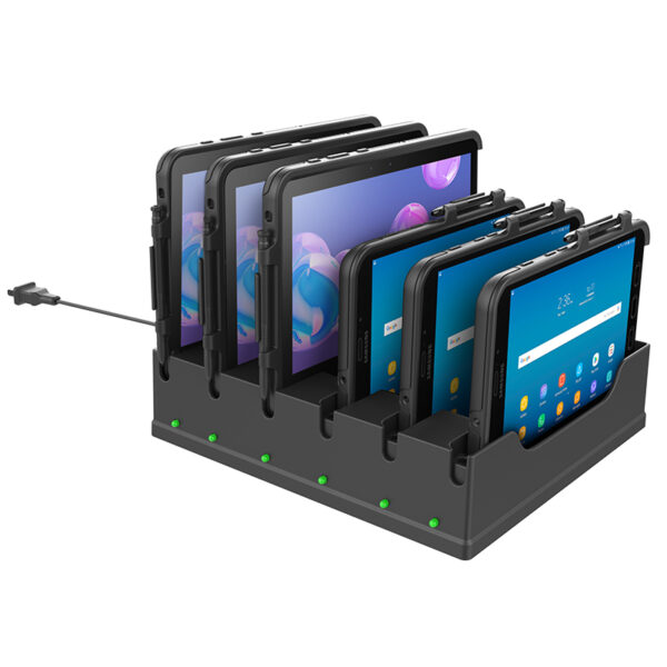 Dock RAM a 6 porte per Tab Active Pro e Tab Active3 con OtterBox uniVERSE Ram Mounts RAM-DOCK-6G8P-OT1U