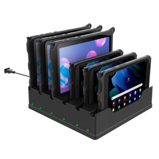 Dock RAM a 6 porte per Samsung Tab Active4 Pro e Tab Active5 e 3 Ram Mounts RAM-DOCK-6G8PU