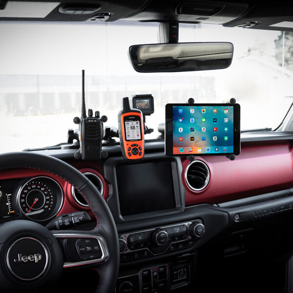 Componente a slitta Ram Mounts Tough-Track RAM-DT-204-TRACK-A12U per Jeep JL, JLU e Gladiator 2018-2023 - immagine 4