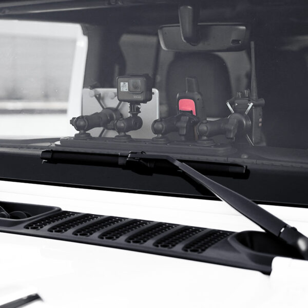 Componente a slitta Ram Mounts Tough-Track RAM-DT-204-TRACK-A12U per Jeep JL, JLU e Gladiator 2018-2023 - immagine 6