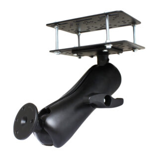 RAM Tettuccio di protezione per carrello elevatore a doppia sfera con piastra tonda grande Ram Mounts RAM-E-101-335