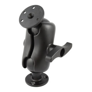 RAM Doppia Sfera con Due Piastre Tonde Grandi - tipo E Corto Ram Mounts RAM-E-101U-D