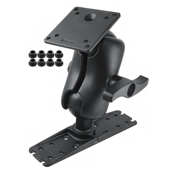 Montaggio a sfera RAM con piastra VESA 100x100mm e piastra elettronica grande Ram Mounts RAM-E-111U-D-246