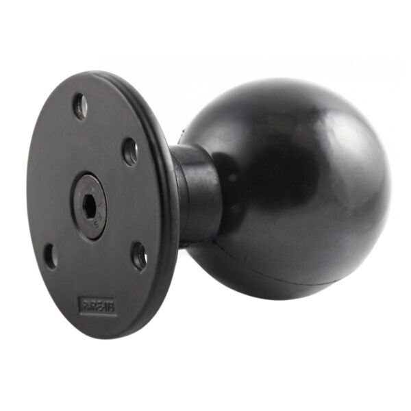 RAM Piastra Tonda Grande con Sfera e Bullone Rinforzato in Acciaio - tipo E Ram Mounts RAM-E-202U-IN1