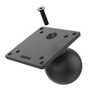 RAM Piastra VESA Rinforzata in Acciaio 100x100mm con Sfera - tipo E Ram Mounts RAM-E-246U-IN1