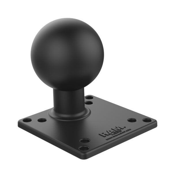 RAM Piastra VESA Rinforzata in Acciaio 100x100mm con Sfera - tipo E Ram Mounts RAM-E-246U-IN1 - immagine 2