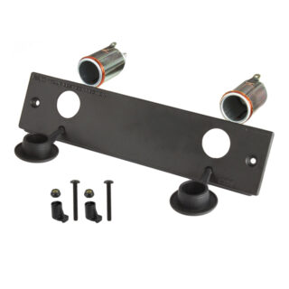 RAM Tough-Box 2" Frontalino con due prese accendisigari da 12 V Ram Mounts RAM-FP2-CIG2