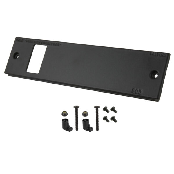 RAM Tough-Box 2" Frontalino con una porta interruttore Ram Mounts RAM-FP2-S1L-0830-1450