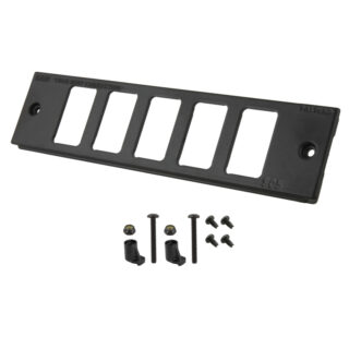 RAM Tough-Box 2" Frontalino con cinque porte interruttore Ram Mounts RAM-FP2-S5-0830-1450