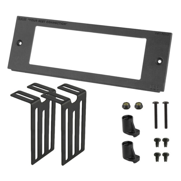 RAM Tough-Box 3" Frontalino personalizzato per dispositivi da 6,06" x 2,06" Ram Mounts RAM-FP3-6060-2060