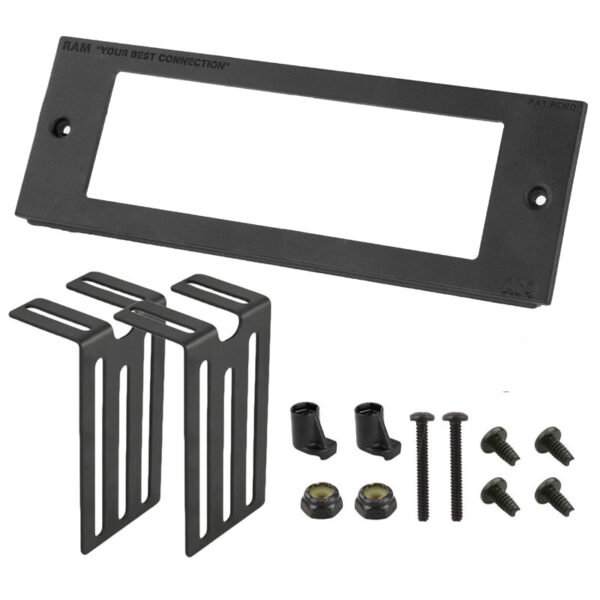 RAM Tough-Box 3" Frontalino personalizzato per dispositivi da 6,25" x 2" Ram Mounts RAM-FP3-6250-2000